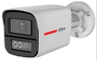 Dahua dh-hac-hfw1549xn-il-a-pro -cámara bullet 5mp wizcolor imagen 24h a color corrección de imagen por ia iluminador dual int mediante ir y luz calida  hasta 50m de ilumin doble mic incorp 101 grados policarbonato+ metal