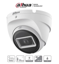 Camara dahua cctv, domo, 5mp, ir 30m, ip67