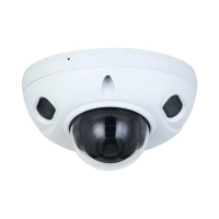 Dahua ipc-hdbw3241f-as-s2 - cámara ip domo antivandálica de 2mp con lente de 2.8mm y 107° de apertura. cuenta con wizsense, visión nocturna de 30m, micrófono integrado, smd 4.0, ai ssa, ip67, poe, ik10, wdr real, y es de alarmas y audio.