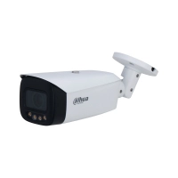 Camara ip dahua ipc-hfw5449t1-ze-led bullet de 4 mp full color con lente mot de 2.7 a 12mm ip67 e and s de alarma r. micro sd microfono y altavoz integrados epoe
