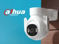 Camara ip/ dahua/ dh-p3b-pv/ pt wifi de 3 mp con audio bidireccional (microfono y altavoz), sirena de 110 db, wifi 6, deteccion de personas y vehiculos, ip65 y ranura microsd