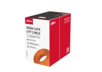 Bobina de 305mts de cable utp dh-pfm922i-6u-c-white cat6 aluminieum color blanco cubierta retardante de flama con certificacación ansi ul cm ideal par