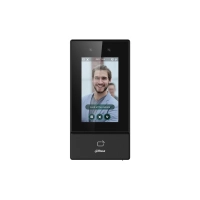 Dahua asi6213s-d - control de acceso para exterior con reconocimiento facial, pantalla táctil de 4.3