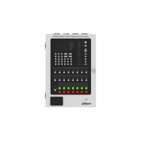 Dahua wisualarm hy-1022 - panel de detetección de incendio direccionable 254 dispositivos 2 hilos sin polaridad pantalla de 4.3