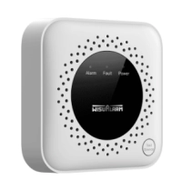 Dahua wisualarm dhi-hy-gb40a -detector de gas propano (c₃h₈) autónomo, sensor de gas catalítico, salida de relevador, salida de válvula, detección de temperatura ambiente, alarma de 70 db, led indicadores, certificación ce,