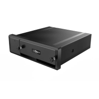 Dahua dhi-mxvr4104-gfwi - dvr móvil de 4 canales analógicos + 4 ip, resolución 1080p, comunicación ethernet, wi-fi y 3g4g, incorpora gps, principales analíticos dsm y adas, admite 1 hddssd (2.5