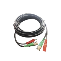 Cable coaxial armado  hikvision diy-5m-hd - 5 mts, negro