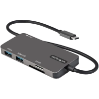 Startech.com adaptador multipuertos usb c, dock mini, usb-c a hdmi 4k, pd pass-through de 100w, sdmicro sd, 3x usb 3.0, cable de 30 cm - 1 pantallas compatibles - 4k - 3840 x 2160, 3440 x 1440 - 3 x puertos usb - 2 x usb type-a ports - usb tipo-a - 1 x usb type-c ports - usb tipo-c - hdmi - cableado - mac os x 10.13 high sierra, mac os x 10.14 mojave, mac os x 10.15 catalina, mac os x 11.0 big sur, mac os x 12.0 monterey, mac os x 13.0 ventura, windows 8, windows 10, windows 11, chromeos,