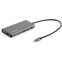 Docking station usb-c multipuertos - hdmi o vga - pd de 100w entrega de alimentacion - cable de 30cm - lector de sd (dkt30chvausp) - startech.com mod. dkt30chvausp