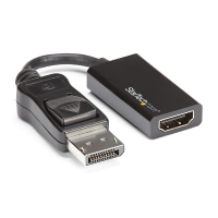 Adaptador de video displayport a hdmi - convertiddor activo - 4k 60hz uhd - con pestillo - startech.com mod. dp2hd4k60s
