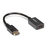Convertidor dp a hdmi startech.com dp2hdmi2 - hdmi, hdmi, macho/hembra, negro
