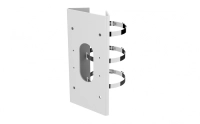 Montaje vertical para poste hikvision ds-1475zj-y material de acero inoxidable