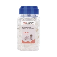 Bote 100 piezas plug rj45 cat 5e chapado en oro a 30 micras sin blindaje facil instalación uso interior norma tia-568b cumple con rohs 2.0