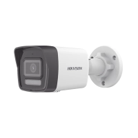 Camara hikvision [dual light] bala ip 4 megapixel / lente 2.8 mm / 30 mts ir + 30 mts luz blanca / micrófono integrado / acusense lite / exterior ip67 / h.265 / poe / onvif / micro sd