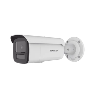 [dual light + 2 microfonos integrados] bala ip 8 megapixel (4k) / lente 4 mm / 80 mts luz blanca + 80 mts ir / acusense / exterior ip67 / ik10 / wdr 120 db / poe / onvif / micro sd / metal / acusearc