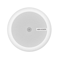 Micrfono omnidireccional 360 hikvision uso en interior / preamplificado para cctv / cancelacin de ruido ambiental / uso en techo - pared - escritorio / alcance de 5 metros