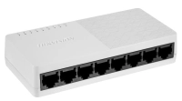 Equipo de red Hikvision DS-3E0508D-O, Switch gigabit , 8 puertos, 10 100 1000 mbps, no administrable, blanco