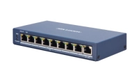 Switch monitoreable poe+ / 8 puertos 10/100 mbps poe+ / 1 puerto 10/100/1000 mbps de uplink / poe hasta 250 metros