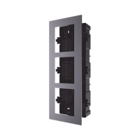 Base de 3 espacios hikvision ds-kd-acf3 para empotrar módulos de videoporteros hikvision Base de 3 espacios hikvision ds-kd-acf3 para empotrar módulos de videoporteros hikvision