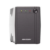 Hikvision ups de 600 va  360w  proteccion contra sobrecarga y descarga  entrada y salida 120 vca  6 tomas nema 5-15r (4 con respaldo y 2 sin respaldo