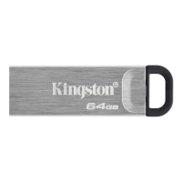 Memoria usb kingston datatraveler kyson 64gb 3.2 gen 1 metálica