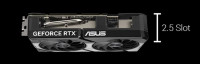 Tarjeta de video asus (dual-rtx5060ti-o8g) 128bit, pci-e 5.0, hdmi, 3*dp, dual fan