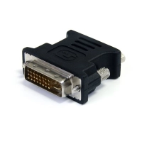 Adaptador de video dvi-i a vga - dvi-i macho - hd15 hembra - negro - startech.com mod. dvivgamfbk