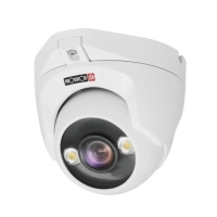 Camara ahd / provision isr / dvl-391as36 / tipo domo / serie sirius / 0.0001 lux a color / 2mp / 2 leds blanco / ir 15mts / lente-3.6mm / ip66