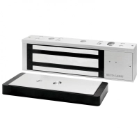 E941sa1k2dpsq - cerradura electromagnética de 1200 lb  led de estado  sensor de adherencia  sensor de posición de la puerta  1224 vdc  homologada ul