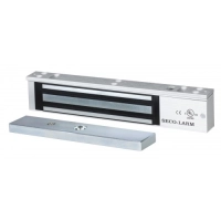 Seco-larm e941sa600pq - cerradura de puerta electromagnética 280kg 600 lb  con led y sensor