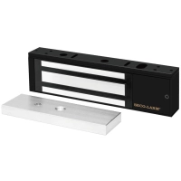 E941sb1k2pq - cerradura electromagnética de 1200 lb  sensor de adherencia  voltaje dual 1224 vdc  homologada ul