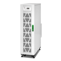 Easy ups 3s 15 kva 208v 3:3 para baterías internas, arranque 5x8