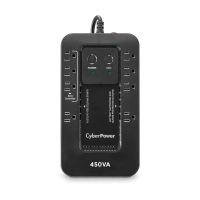No break cyberpower ec450g 450va / 260w - standby, gabinete compacto, 8 × nema 5-15r