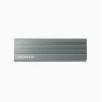 Carcasa adata ec680 para ssd pcie de diferentes tamaños m.2 usb 3.2 color gris metalico ec680-ccgy