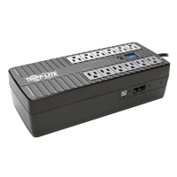 Ups standby de 850va 425w - 12 tomacorrientes tripp lite nema 5-15r, 120v, 50hz / 60hz, usb, lcd, energy star, instalación en pared o escritorio. garantía limitada de 3 años.