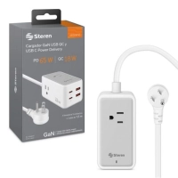 Cargador steren usb a y usb c con pd y qc