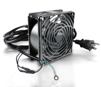 Ventilador enson 120 x 120 mm 110vca con cable y clavija para gabinetes enson y otras marcas