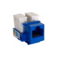 Conector jack rj45 cat5e 90 grados enson ens-jc5bl - rj-45, hembra, azul, cat5e
