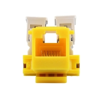 Conector jack rj45 cat6 90 grados enson ens-jc6ye - amarillo