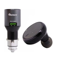 Car charger blackpcs 1 puerto usb manos libres negro (epi022-bl)