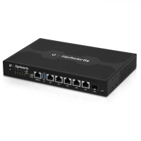 Switch edgerouter  ubiquiti er-6p - 10/100/1000 mbps, negro