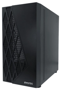 Gabinete gaming  evotec ev-1018 - gabinete, negro