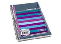 Libreta estrella 1/8 espiral raya c/indice 100 hjs