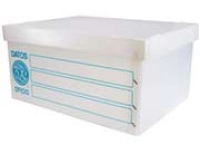 Caja geo archivo plastica oficio