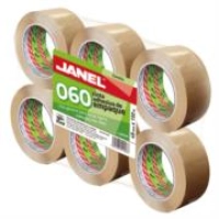 Cinta janel empaque canela .048x150mts paq c/6