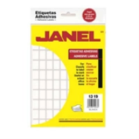 Etiqueta janel adhesiva 13x19 c/1800 #22