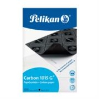 Papel carbon pelikan 1015 g oficio negro c/100 hojas