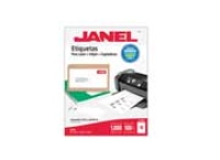 Etiqueta janel laser j-5163 51x102 mm c/250