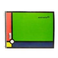 Cuaderno estrella espiral forma italiana c5 c/100 hojas