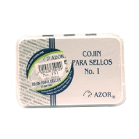 Cojín azor para sello metálico #1 sin tinta